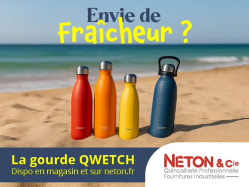 Les gourdes QWETCH : votre alli&eacute;e fra&icirc;cheur (et style) pour l'&eacute;t&eacute;