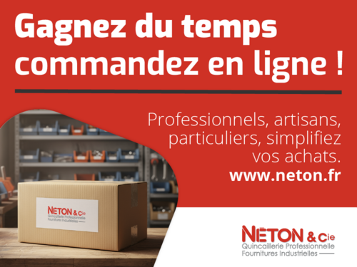 Commandez en ligne vos fournitures professionnelles avec N&eacute;ton & Cie