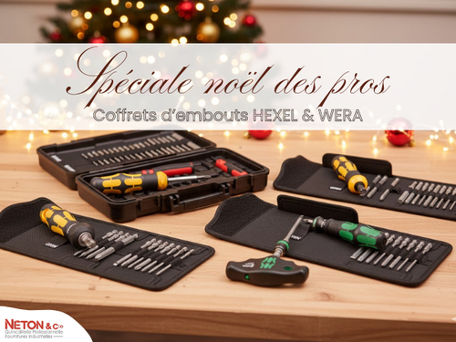 Id&eacute;es de cadeaux de derni&egrave;re minute : coffrets d'embouts chez N&eacute;ton &