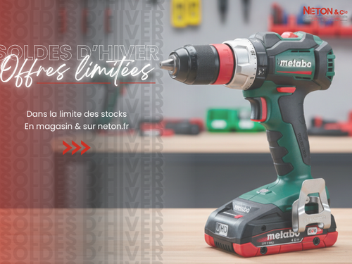 Soldes d'hiver 2026 : outillage, quincaillerie et EPI &agrave; prix sold&eacute;s