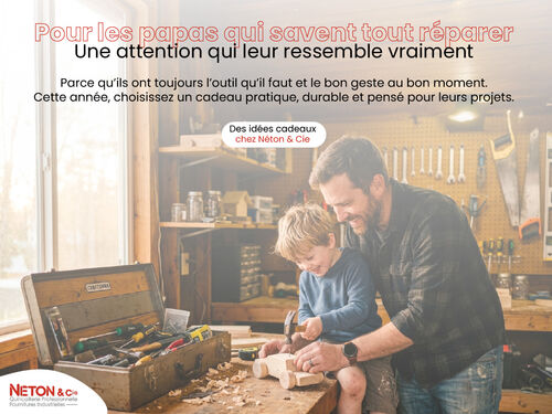 Pour les papas qui r&eacute;parent, construisent et transmettent