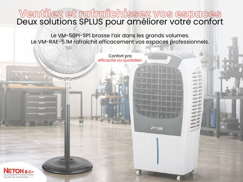 Nouveaut&eacute; SPLUS : ventiler et rafra&icirc;chir efficacement vos espaces prof