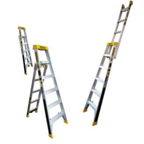 ESCABEAU-ECHELLE DOUBLE - 3 EN 1 -455605