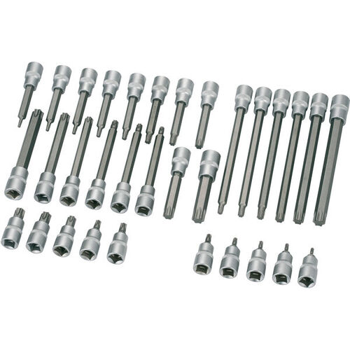 Douille Tvis 1/2" Torx m&acirc;le Long 140 T50