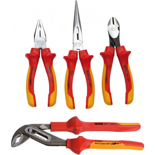 JEU 4 PINCES ISOLEES 1000V