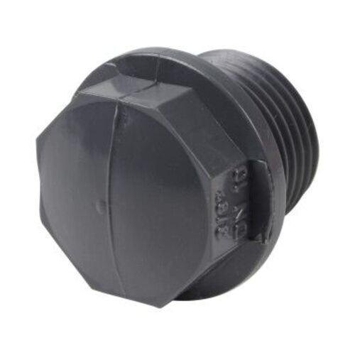 BOUCHON M FILETE PVC PRESSION - 40X49
