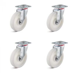 ROULETTE PIVOTANTE POLYPRO 100mm LE LOT