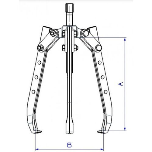 EXTRACTEUR 3 GRIF. AUTO-SERRANTES 110mm - image 4