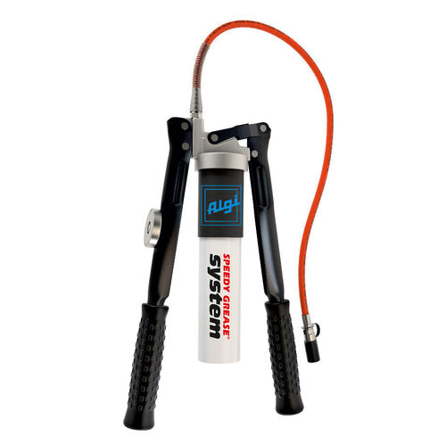 POMPE A GRAISSE DOUBLE LEVIER + bouchons