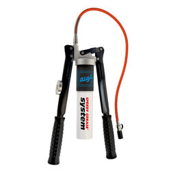 POMPE A GRAISSE DOUBLE LEVIER + bouchons