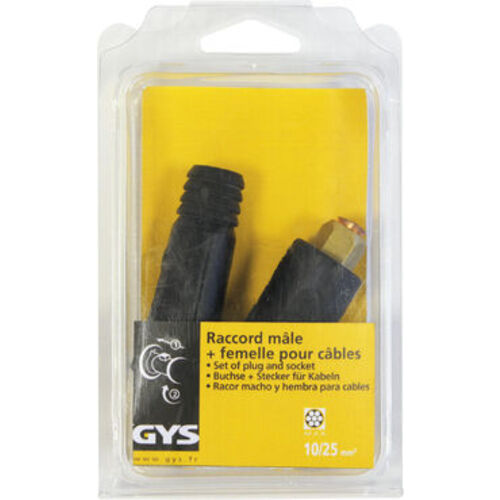 JEU DE CONNECTEURS/CABLE 25 MM2