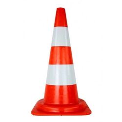 C&ocirc;ne de Signalisation PVC 50cm