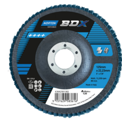 Disque &agrave; Lamelles Bomb&eacute; 125 - Gr. 80