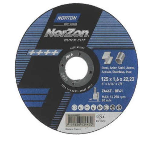 Disque Plat &agrave; Tron&ccedil;onner Acier Fin