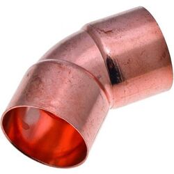 COURBE CUIVRE A 45 FF 26X28