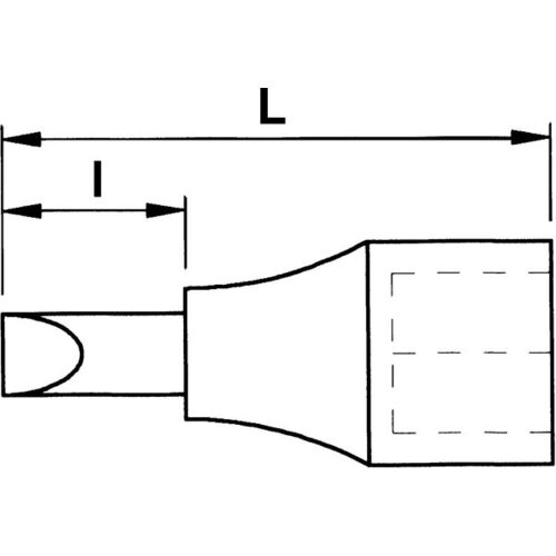 Douille Tvis 1/2" Torx m&acirc;le Long 100 T50 - image 4