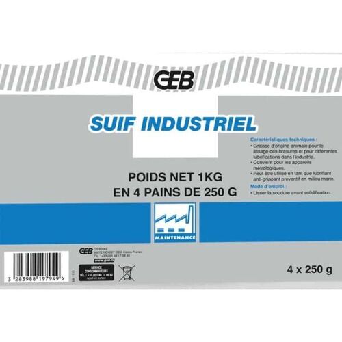 SUIF INDUSTRIEL PAQUET 1K