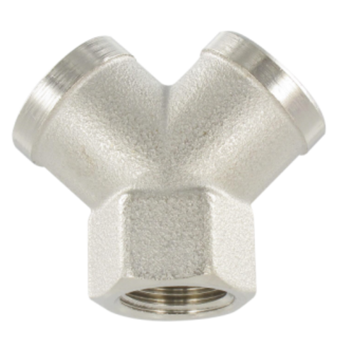 RACCORD Y NICKELE FFF 1/8