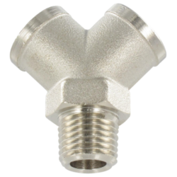 RACCORD Y NICKELE MFF 1/4