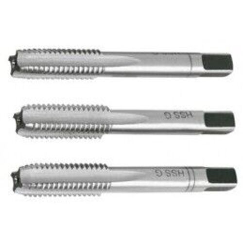 Jeu 3 tarauds &eacute;tag&eacute;s rectifi&eacute;s - 8x125