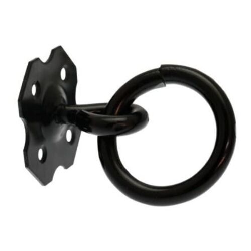 ANNEAU ECURIE SUR PLATINE ZN NOIR