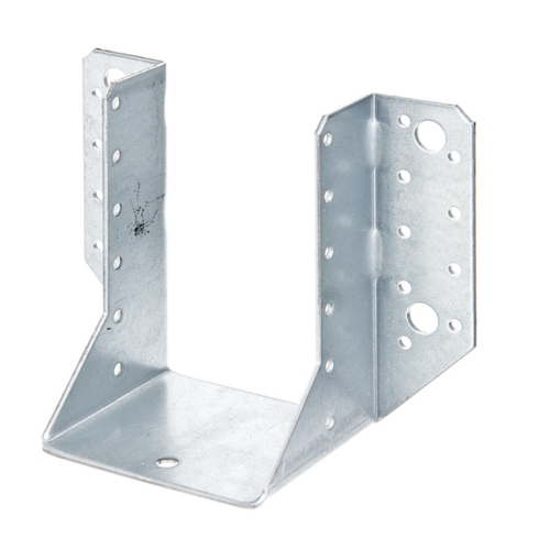 SUPPORT EN "U" SABOT GALVANISE 80x120x2