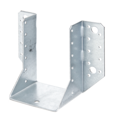 SUPPORT EN "U" SABOT GALVANISE 80x120x2