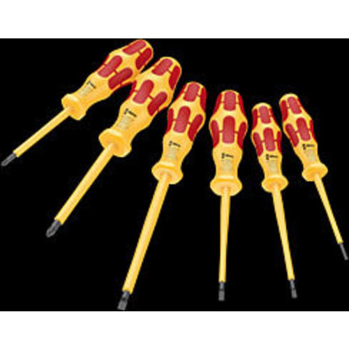 JEU 6 TOURNEVIS ISOLES VDE 1000V - Promo