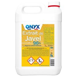 Extrait JAVEL concentr&eacute; &agrave; 9.6%  5 L