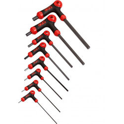 JEU 8 CLES MALES 6 PANS A POIGNEE EN L -