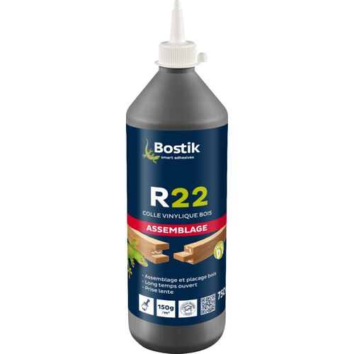 COLLE A BOIS NORMALE BOSTIK R22 - 750 gr