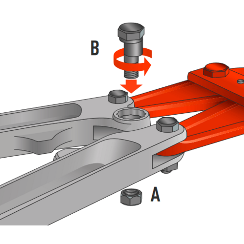 VIS DE REGLAGE COUPE BOULON TITAN N�2