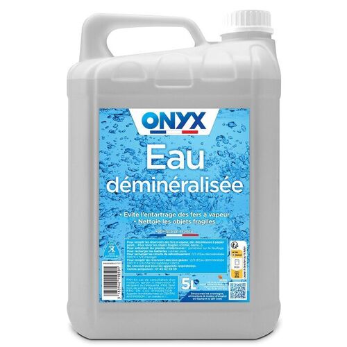 BIDON EAU DEMINERALISEE 5 L