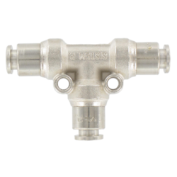 RACCORD T TRIPLE RILSAN  8