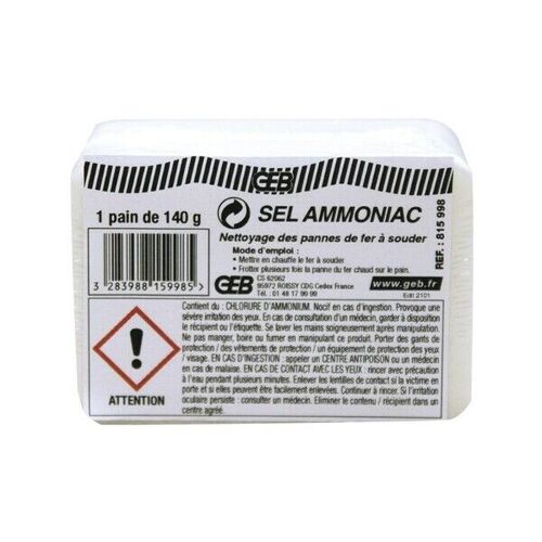 PAIN SEL AMMONIAC 140G