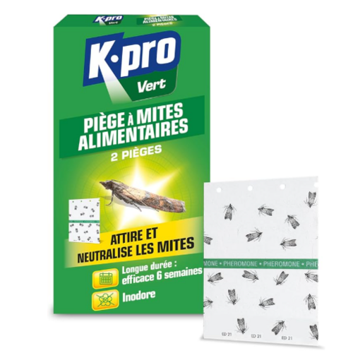 ANTI MITES ALIMENTAIRES /2 pi&egrave;ges