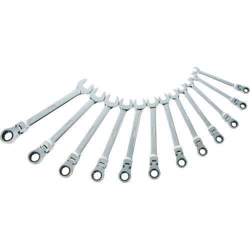 JEU 12 CLES MIXTES CLIQUET ARTICULEES