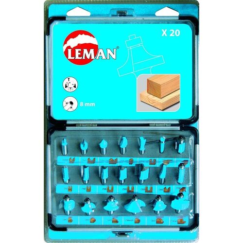 Coffret 20 M&egrave;ches droites carbure