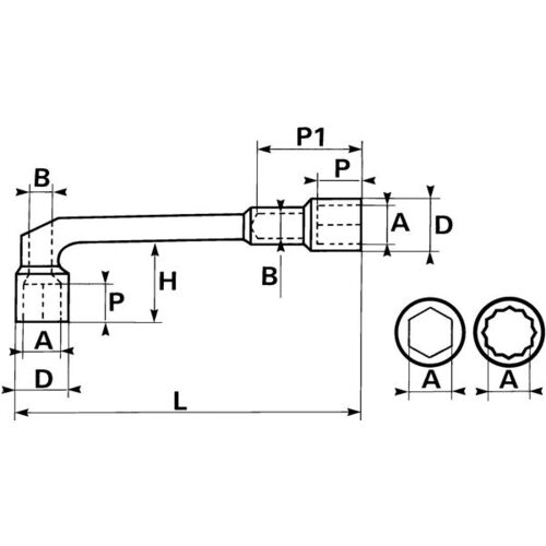CLE PIPE DEBOUCHE 6/12 PANS 10 - image 4