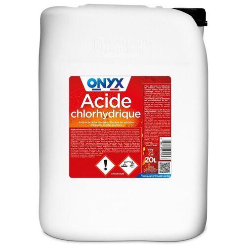 BIDON ACIDE CHLORHYDRIQUE  20 L