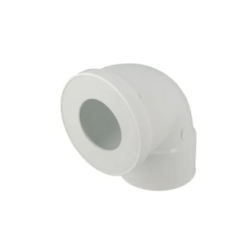 PIPE DE WC COUDEE COURTE F 100