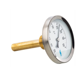 THERMOMETRE AXIAL CADRAN 63 mm