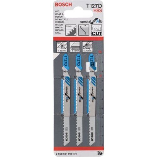 CARTE 5 LAMES SCIE SAUTEUSE ALU