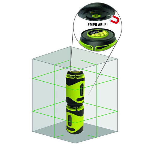 NIVEAU LASER METRICA VERT 2 PLANS