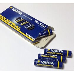 PACK DE 10 PILES ALCALINES INDUS. AAA