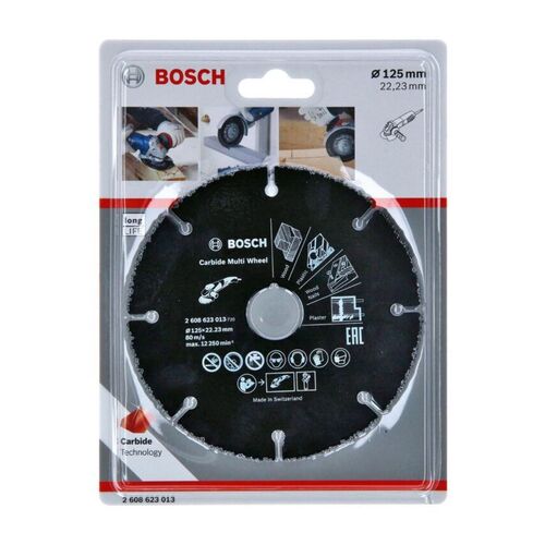 Disque Multi-construction Carbure 125mm