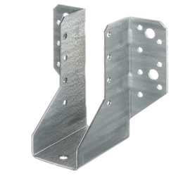 SUPPORT EN "U" SABOT GALVANISE 40x110x2