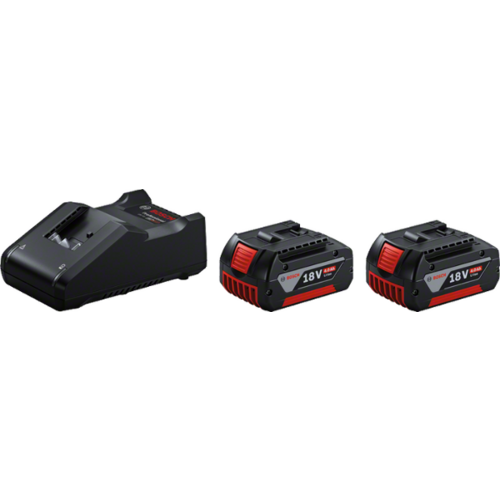 PACK 2 BATTERIES BOSCH 18V 4Ah + CHARGEU