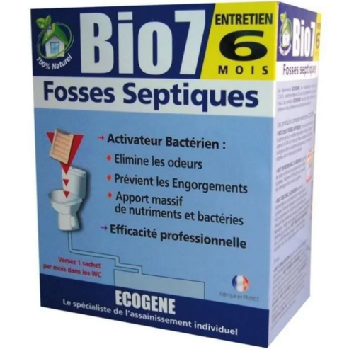 Activateur de FOSSE SEPTIQUE BIO 7