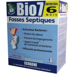 Activateur de FOSSE SEPTIQUE BIO 7